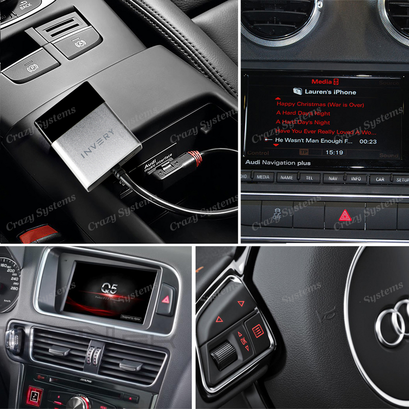 Bluetooth Car Kit for Audi，Compatible with Audi India