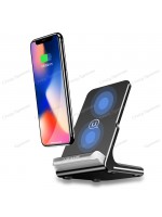 USAMS US-CD28 10W Qi Wireless Charger Holder Fast Charging Dock