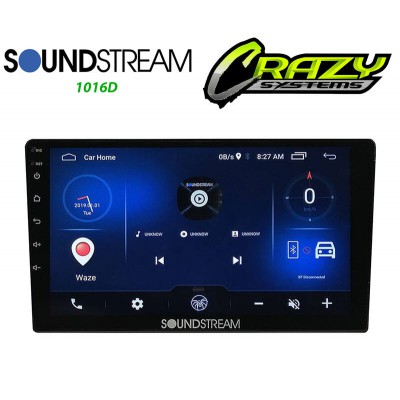 SOUNDSTREAM ANZUO 1016D | 10″ ANDROID 9.0 MULTIMEDIA PLAYER WITH GPS/WIFI/USB