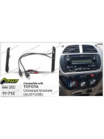 Toyota Universal Brackets (with USB + AUX) Compatible  Fitting Kit