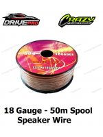 18 Gauge Speaker Wire - 50m Spool