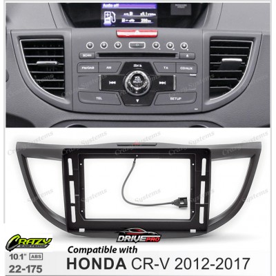 10.1" Radio HONDA CR-V 2012-2017 Compatible fitting kit