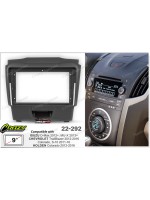 9" Radio ISUZU D-Max 2012+; MU-X / CHEVROLET / Holden Compatible Fitting Kit
