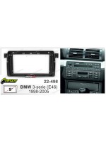 9" Radio / BMW 3-Series (E46) 1998-2005 Compatible Fitting Kit