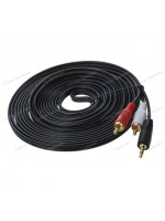 High Quality 5m RCA to 3.5mm AUX Cable