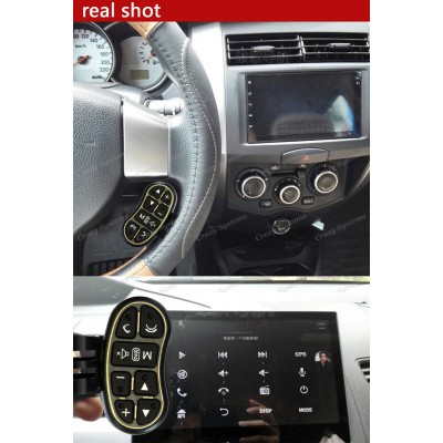 Car Radio Wireless Steering Wheel Control Buttons Clip on Remote