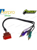 Universal ISO Amplifier retention harness to suit many vehicles (Line Convertor)