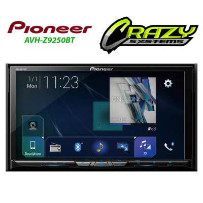 Pioneer AVH-Z9250BT | 7” Wireless Apple CarPlay / Wireless Android Auto / DVD