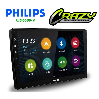 Philips 9" CID6680-9  | Android 8.1, Navigation, Bluetooth, USB