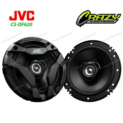 JVC CS-DF620 | 6.5" 300W 2-Way Coaxial Car Speakers