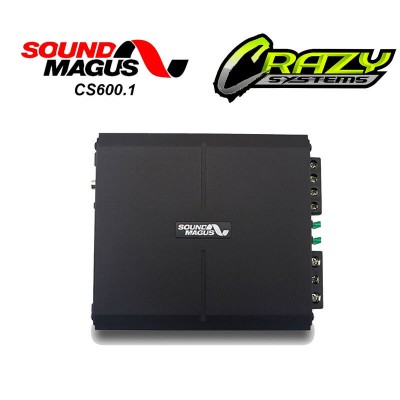 Sound Magus CS600.1 | 600W RMS Champion Series Mono Block Class D Amplifier