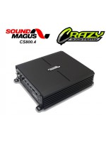 Sound Magus CS800.4 | 720W RMS Champion Series 4/3/2 Class D Amplifier