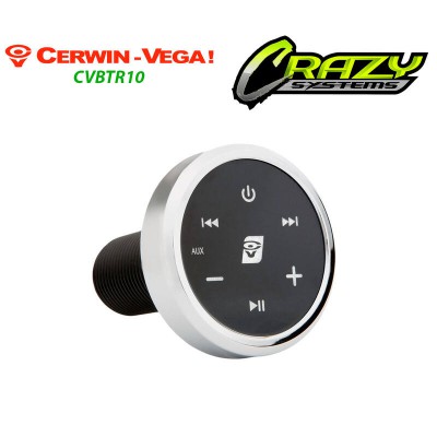 Cerwin Vega CVBTR10 | Waterproof Touch Pad Full 7-Function Bluetooth Controller