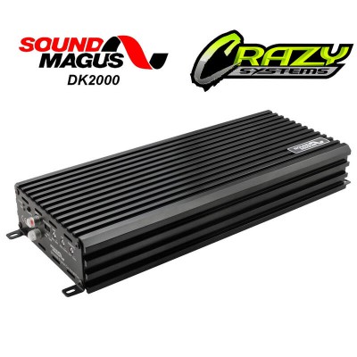 Sound Magus DK2000 | 2000w RMS Class D Mono Block Car Amplifier