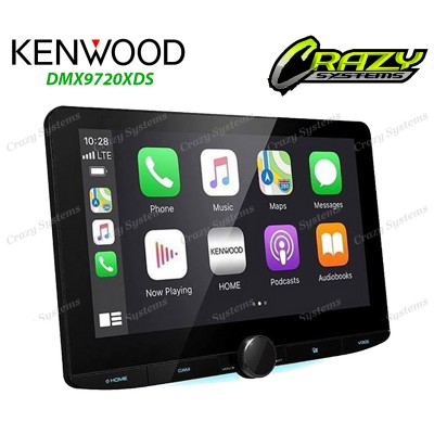 Kenwood DMX9720XDS | 10.1″ Floating | Wireless Apple CarPlay, Android Auto