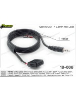 Aux Cable for FORD C-Max 2003-2007; Fiesta 2006-2008; Focus 2004-2017