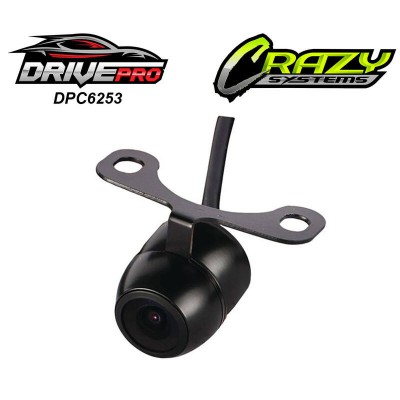 DrivePro DPC6253 | Universal Butterfly Mount HD Reverse Camera with Parking Line