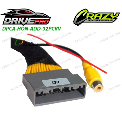32 Pin Interface Adapter Cable For Honda CRV CR-V 2012 - 2016 / RCA Input Rear
