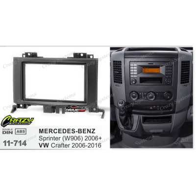 MERCEDES-BENZ Sprinter (W906) 2006+ / VW Crafter 2006-2016 - Fitting kit