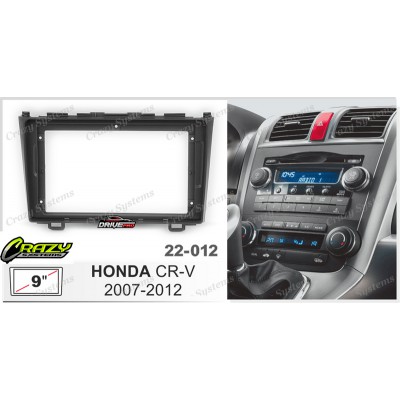 9" Radio / HONDA CR-V 2007-2011 Fitting Kit