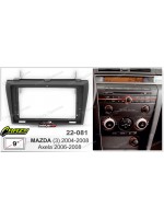 9" Radio / MAZDA (3) 2004-2008; Axela 2006-2008 Fitting Kit