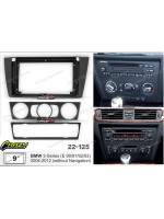9" Radio / BMW 3-Series (E90/91/E92/E93) 2004-2012 compatible Fitting Kit