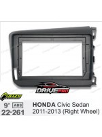 9" Radio / HONDA Civic Sedan 2011-2013 (Right Wheel) Fitting Kit