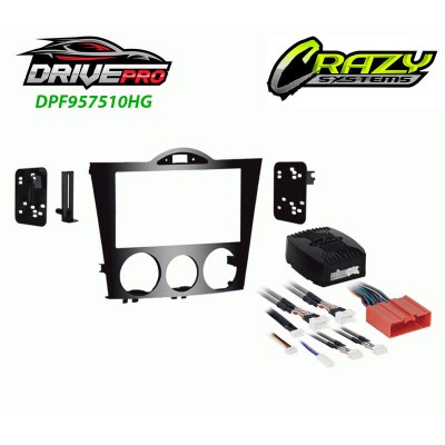 MAZDA RX-8 (03-08) - Fitting kit with canbus decoder (supports auto A/C)