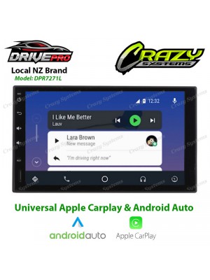 DrivePro DPR7271L | 7" Apple CarPlay, Android Auto, Bluetooth, USB, AM/FM Radio