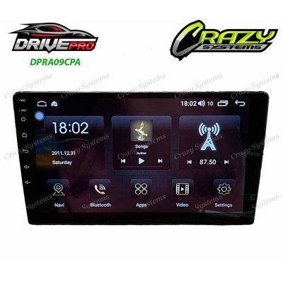 DrivePro 9" Pad | Android, Apple Carplay, Android Auto, Navigation, Bluetooth