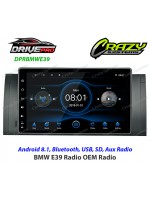 BMW E39, E53 | 9" Touchscreen, Android 8.1 Quad Core OEM Radio with GPS, BT