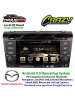 Mazda 3/Axela Android 9 | 7" Touchscreen, DVD, Nav Ready, Bluetooth, USB  Radio