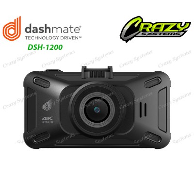 Dashmate DSH-1200 | 3" 4K Ultra-HD Built in GPS WiFi Dash Camera