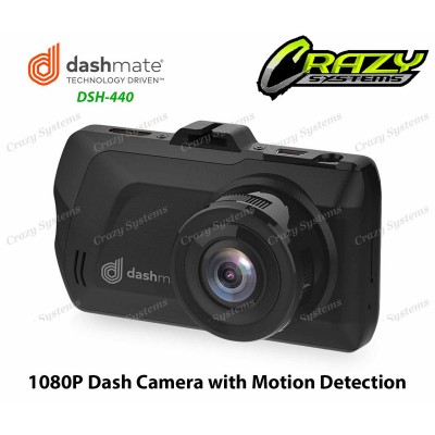Dashmate DSH-440 | 1080P Dash Cam With G-Sensor & Park Mode