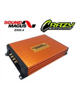 Sound Magus E650.4 | 620W RMS 4/3/2 Class A/B Amplifier