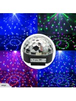 Disco LED Light with speaker and built in USB and SD slot for Mp3 music