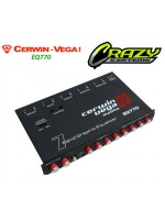 Cerwin Vega EQ770 | 7 Band Parametric Equalizer with Aux Input