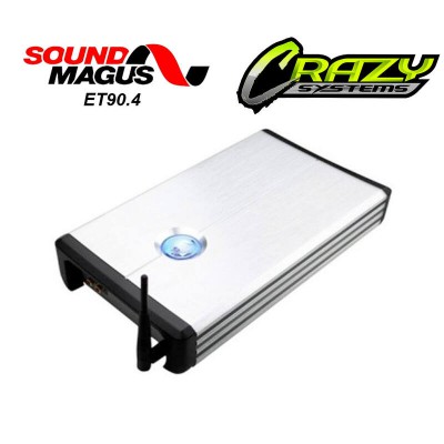 Sound Magus E650.4 | 440W RMS Bluetooth 4/3/2 Class A/B Amplifier