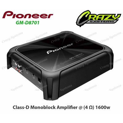 PIONEER GM-D8701 | Class D Monoblock Amplifier (1600W)