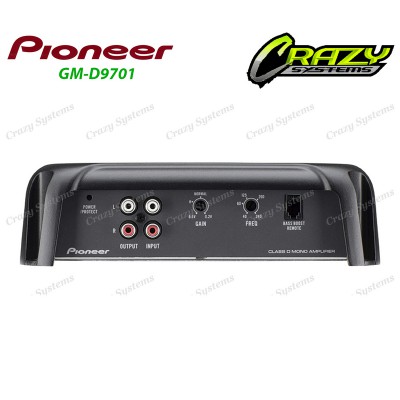 Pioneer GM-D9701 | 2400W Mono Channel Class D Compact Car Amplifier
