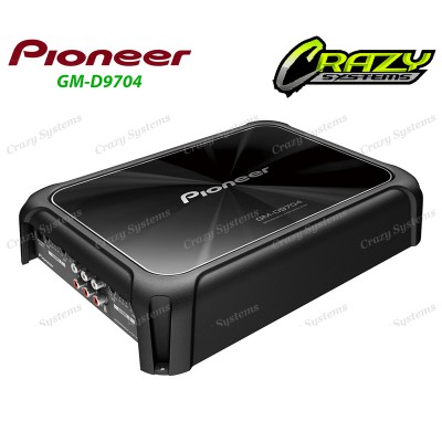 Pioneer GM-D9704 | 1600W 4/3/2 Channel Class FD Car Amplifier