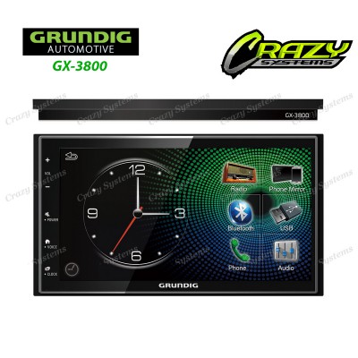 GRUNDIG GX-3800 | Apple Carplay, Android Auto, Android Mirror, Bluetooth, USB