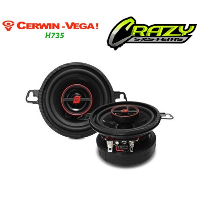 Cerwin Vega H735 | 3.5" 250W (25W RMS) 2 Way Coaxial Car Speakers