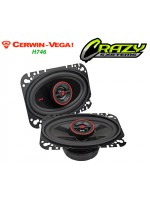 Cerwin Vega H746 | 4x6" 275W (30W RMS) 2 Way Coaxial Car Speakers