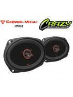 Cerwin Vega H7692 | 6x9" 400W (55W RMS) 2 Way Coaxial Car Speakers (pair)