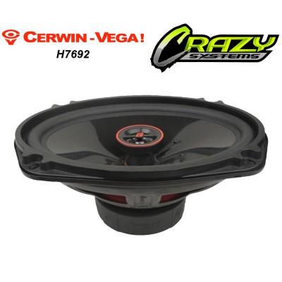 Cerwin Vega H7692 | 6x9" 400W (55W RMS) 2 Way Coaxial Car Speakers (pair)