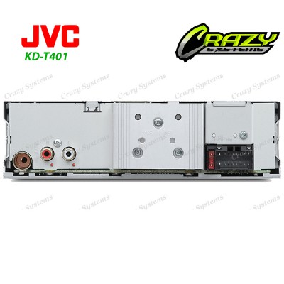 JVC KD-T401 | CD, USB, AUX, NZ Tuner, 1 x Pre Out, Car Stereo