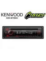 Kenwood KDC-BT560U | Bluetooth CD, USB, AUX, NZ Tuners, 1x Preouts