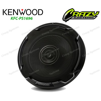 Kenwood KFC-PS1696 | 6.5" 320W (100W RMS) 2-Way Coaxial Car Speakers