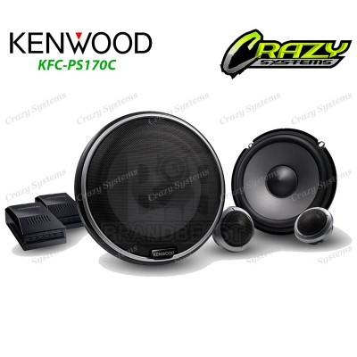 Kenwood KFC-PS170C | 6.5" 2-Way 400W Component Car Audio Speakers